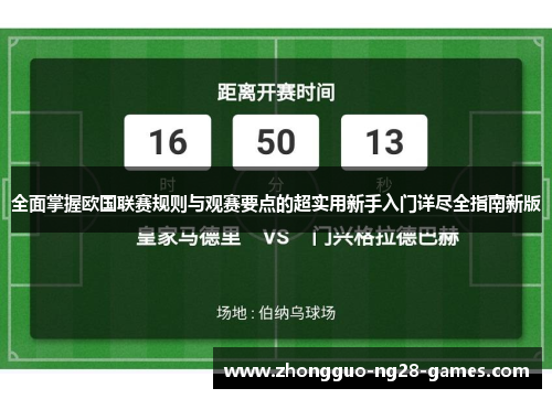 全面掌握欧国联赛规则与观赛要点的超实用新手入门详尽全指南新版